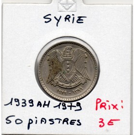 Syrie 50 Piastres 1399 AH - 1979 Spl, KM.119 Aigle