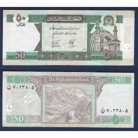 Afghanistan P.69b, TTB Billet de 50 afghanis 2004 Route Salang pass