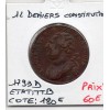 12 denier Constitution Louis XVI 1793 D Lyon TTB