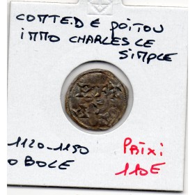 Comté de Poitou, Melle, immobilisé Au nom de Charles le Chauve (1050-1150) Obole