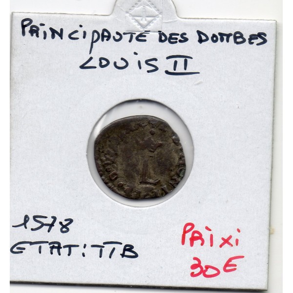 Principauté des Dombes, Louis II de Montpensier (1578) Liard