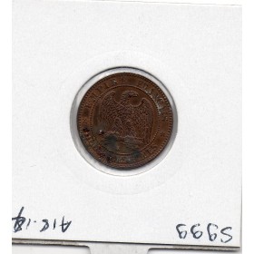 2 centimes Napoléon III tête nue 1856 K Bordeaux Sup-