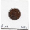 2 centimes Napoléon III tête nue 1856 K Bordeaux Sup-
