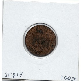 2 centimes Napoléon III tête nue 1856 K Bordeaux Sup-