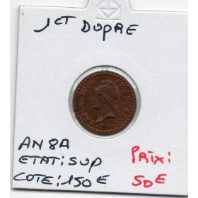 1 centime Dupré An 8 A paris Sup