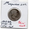 1 Franc Napoléon 1er 1808 BB Strasbourg B