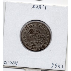 Double Sol 1738 BB Strasbourg Louis XV TB