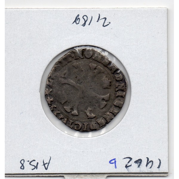 Douzain du dauphiné 2eme type 1594 Z Grenoble Henri IV TB
