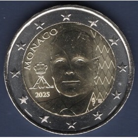 Pièce 2 euro Monaco 2025