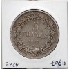 Belgique 5 Francs 1847 TTB, KM.3 Leopold 1er