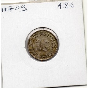 Etablissement des Détroits 10 cents 1918 Sup-, KM.29a Georges V