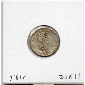 Etats Unis dime 1917 TB+, KM.140 Mercury