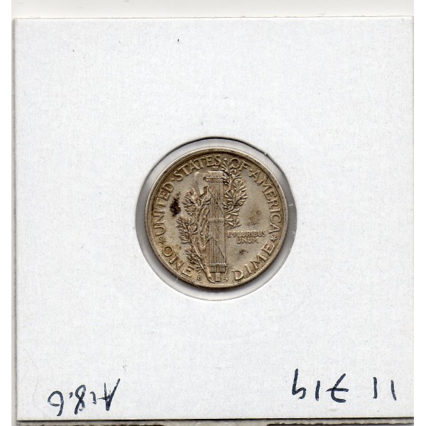 Etats Unis dime 1918 D Denver Sup-, KM.140 Mercury