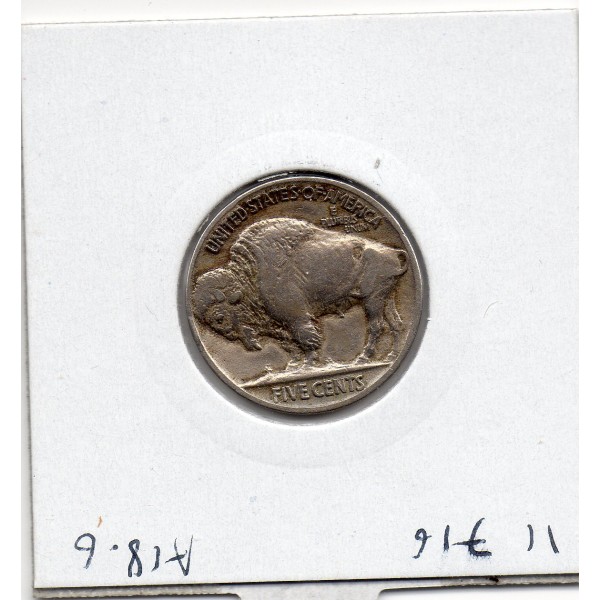 Etats Unis 5 cents 1915 TTB, KM.134 Buffalo