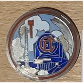Badge ou insigne Du génie des chemins de fer indochinois