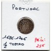 Portugal 1/2 Tostao 1686-1706 TB+, KM.132 Pierre II