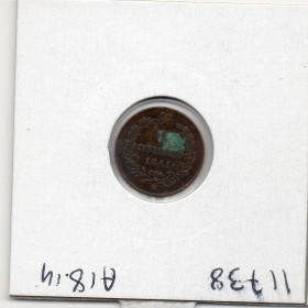 Italie 1 centesimo 1861 M Milan Sup,  KM.1 Vittorio Emanuele II