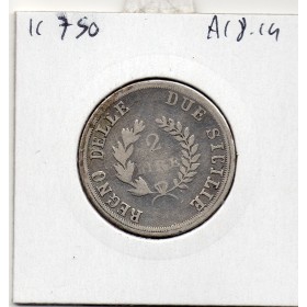 Italie Deux Siciles  2 lire 1813 TB+, KM.258 Joachim Murat