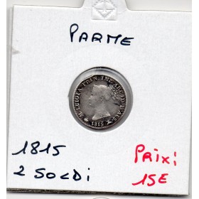 Italie Parme 5 Soldi 1815 TTB-, KM.C26 Maria Luigia Tache