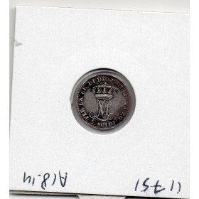 Italie Parme 5 Soldi 1815 TTB-, KM.C26 Maria Luigia Tache