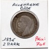 Bade 2 mark 1896 G TTB- KM.269 Friedrich 1er
