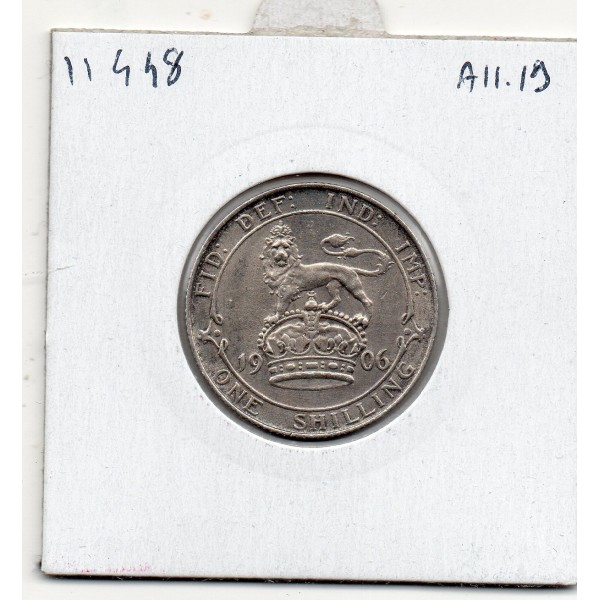 Grande Bretagne 1 shilling 1906 Sup, KM.800 Edouard VII