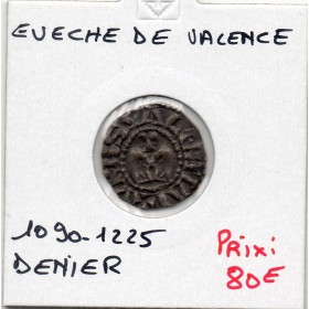 Dauphiné, Evêché de Valence, Anonyme (1090-1225) Denier Sup