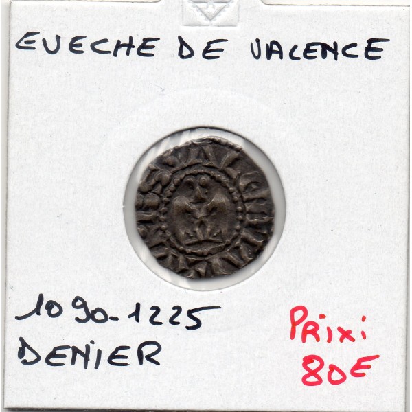 Dauphiné, Evêché de Valence, Anonyme (1090-1225) Denier Sup