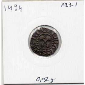 Dauphiné, Evêché de Valence, Anonyme (1090-1225) Denier Sup