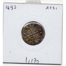 Languedoc, Comté de Toulouse, Raymond V VI et VII (1148-1240) Denier