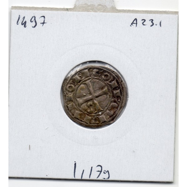 Languedoc, Comté de Toulouse, Raymond V VI et VII (1148-1240) Denier