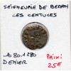 Seigneurie de bearn, les Centules (1080-1280) denier