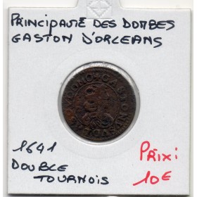 Principauté des Dombes, Gaston d'Orleans (1641) Double Tournois Type 16