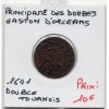 Principauté des Dombes, Gaston d'Orleans (1641) Double Tournois Type 16