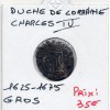 Duché de lorraine, Charles IV (1625-1675) Gros