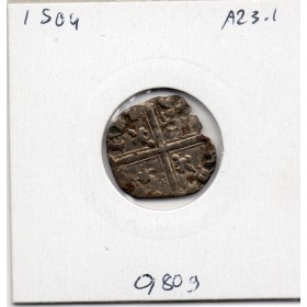 Duché d'Aquitaine, Henry IV V ou VI, (1399-1453) hardi d'argent