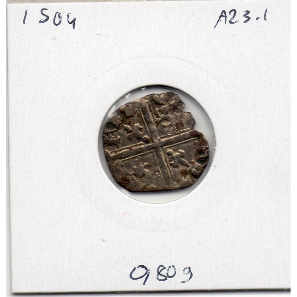 Duché d'Aquitaine, Henry IV V ou VI, (1399-1453) hardi d'argent