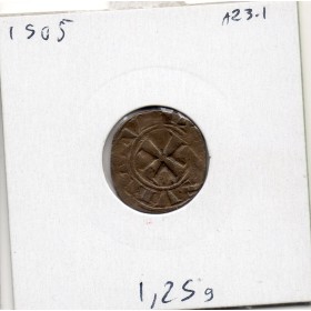 Franche Comté, Archevêché de Besançon anonyme (1180-1225) denier