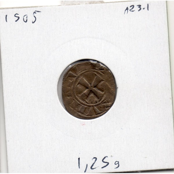 Franche Comté, Archevêché de Besançon anonyme (1180-1225) denier