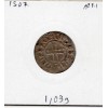 Bretagne, anonyme, Ville de Rennes (1186-1206) Denier