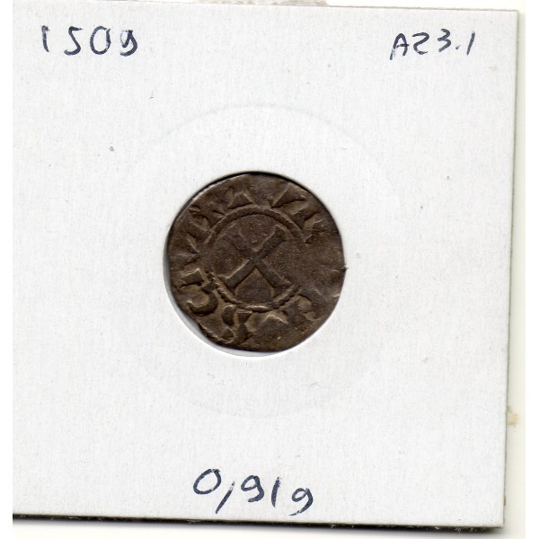 Touraine, Abbaye Saint Martin de Tour (1150-1200) denier