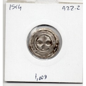 Comté d'Auxerre anonyme (1000-1200) denier TTB