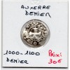 Comté d'Auxerre anonyme (1000-1200) denier TB