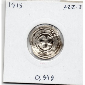 Comté d'Auxerre anonyme (1000-1200) denier TB