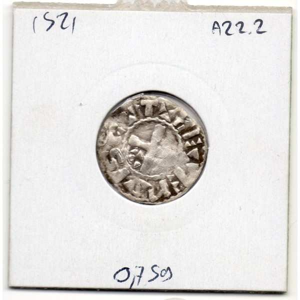 Nivernais, Comté de Nevers, Louis IV immobilisé (1000-1100) denier TB