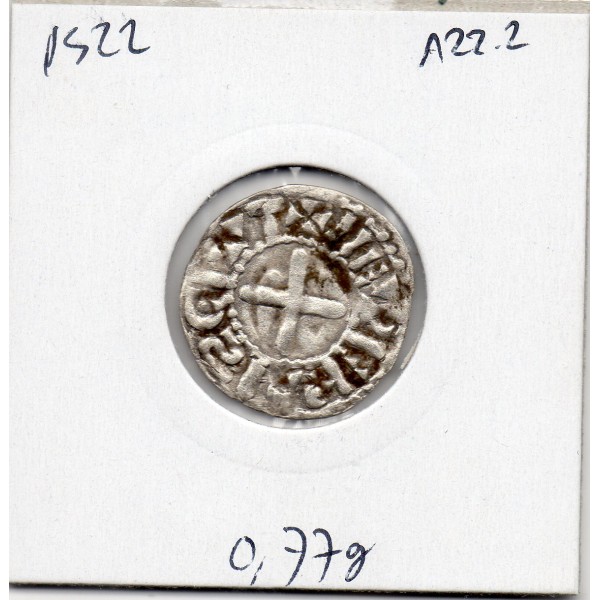 Nivernais, Comté de Nevers, Louis IV immobilisé (1000-1100) denier TB
