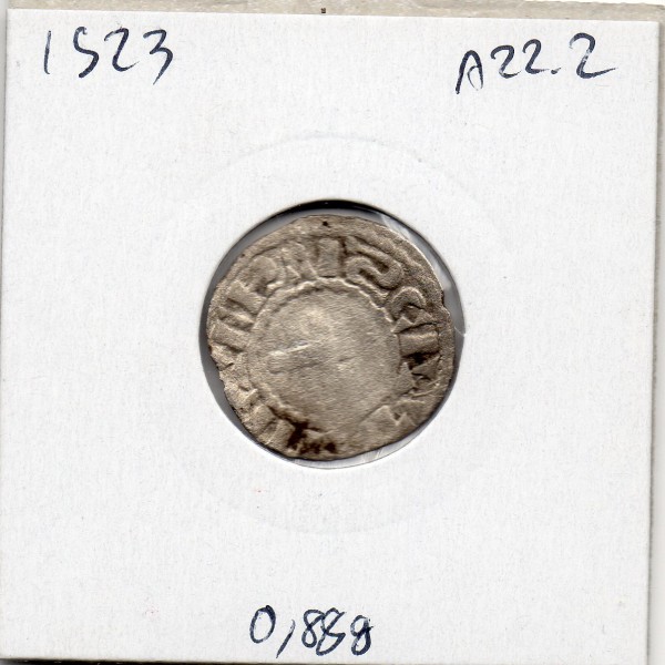 Nivernais, Comté de Nevers, Louis IV immobilisé (1000-1100) denier TB-