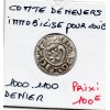 Nivernais, Comté de Nevers, Louis IV immobilisé (1000-1100) denier TB-