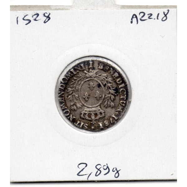 1/10 Ecu 1775 I Limoge Louis XVI TTB pièce de monnaie royale