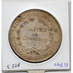 Indochine 1 piastre 1922 H Heaton Sup, Lec.299